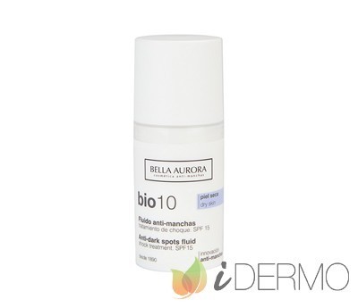 BIO 10 TRATAMENTO DE CHOQUE FLUIDO ANTI-MANCHAS PELE SECA SPF 15